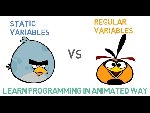 STATIC VARIABLE OR STATIC DATA MEMBER IN C++ -24 Video