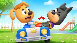 Little Labrador and Little Dobie | Sharing is Caring | Sheriff Labrador | Kids Cartoon | BabyBus