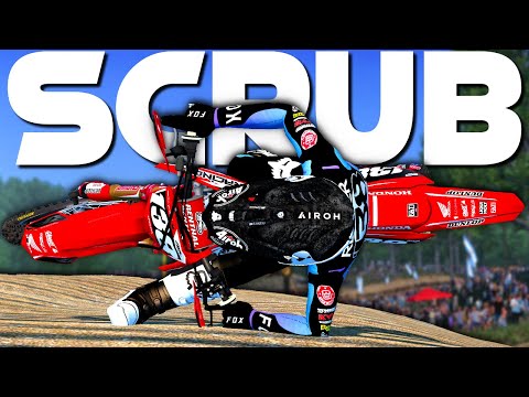 HOW TO SCRUB LIKE A PRO IN MX BIKES!