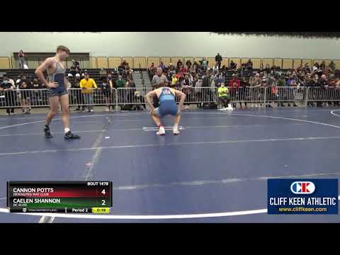 2020 USAW Preseason Nationals/1478 High School 11th-12th Grade 170 Caelen Shannon DC Elite Vs Cann