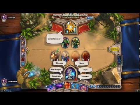 Hearthstone - Giant Freeze Mage OTK