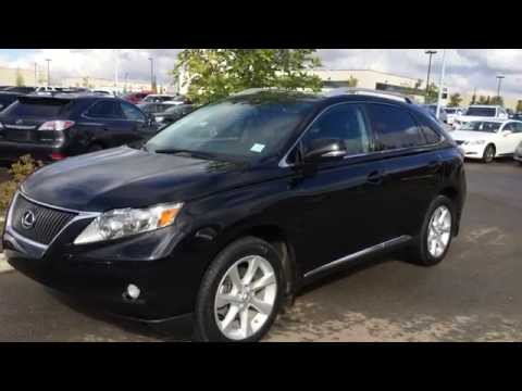 Lexus Certified Pre Owned Black 2011 RX 350 AWD Touring Package Review - Calgary, Edmonton, AB