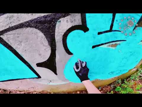 Redknight music - ebony Loren - Mine-  graffiti art￼