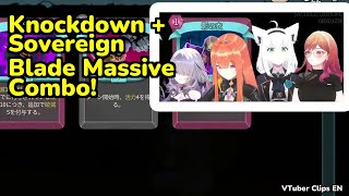 Knockdown + Sovereign Blade Massive Combo! | Ichijou Ririka