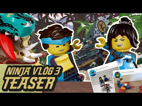 Ninja Vlog #3: It's Dragon Time...| Nya & Jay from LEGO NINJAGO
