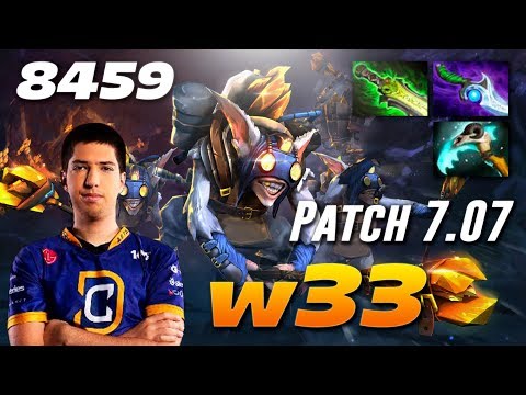 w33 Meepo El Clasico - 8459 MMR - Dota 2 Patch 7.07
