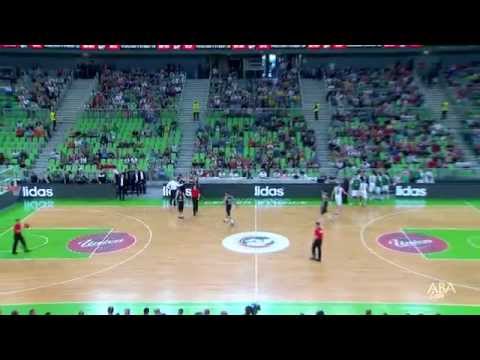 ABA Liga 2014/15, Round 04 match: Union Olimpija - Partizan NIS