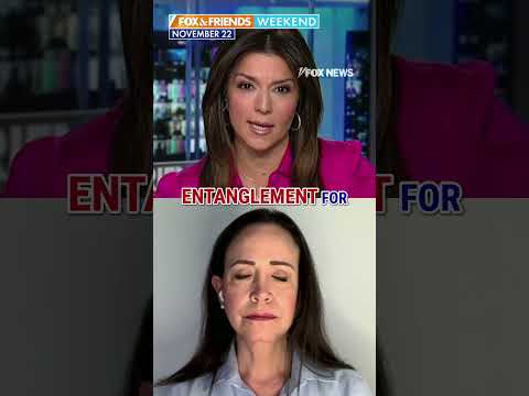 María Corina Machado: We are DISMANTLING a 'criminal structure' in Venezuela #shorts #venezuela