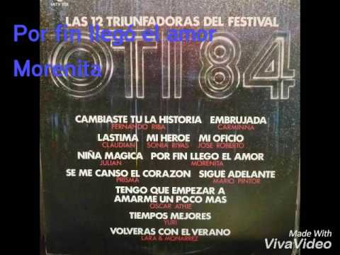 Por fin llegó el amor Morenita OTI 84 México