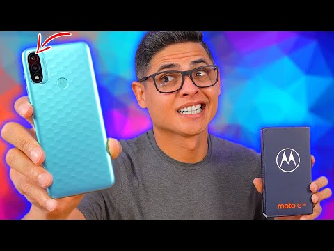 Motorola MOTO E20 - Vale a pena COMPRAR esse SMARTPHONE? Unboxing e Impressões