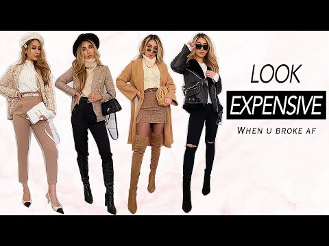 12 Hacks to look expensive when ur broke af | FALL WINTER