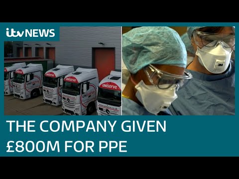 The company given £800m of Covid PPE contracts by Government without open tender | ITV News