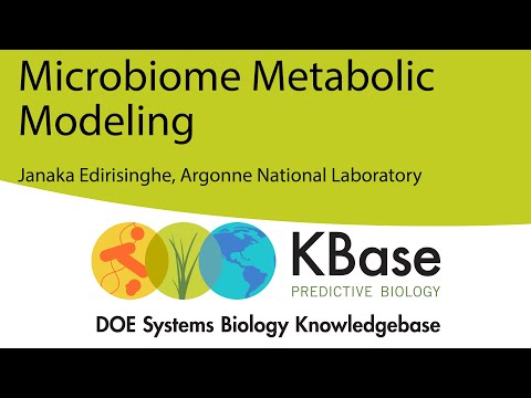 Microbiome Metabolic Modeling in KBase Webinar - 15 April 2020