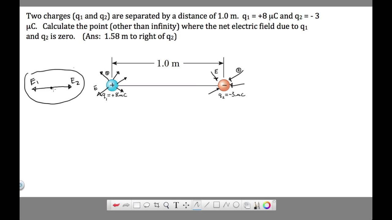 Ch 15 - Electric Fields - Problem # 2