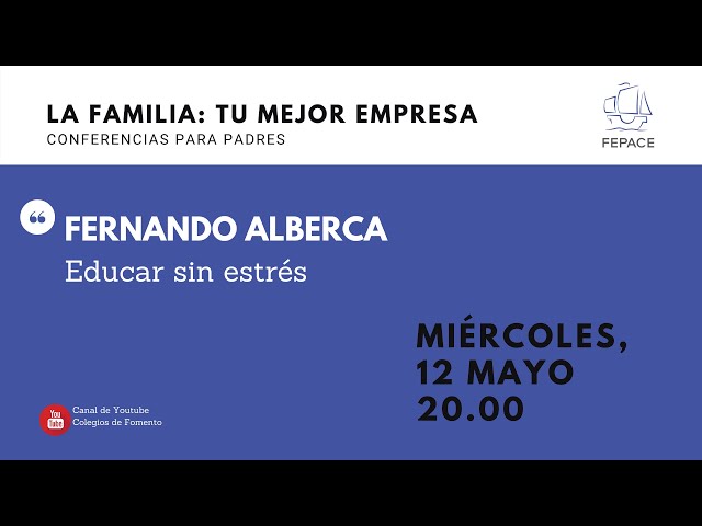 Vídeo relacionado con Educa sin estrés (Padres y educadores)