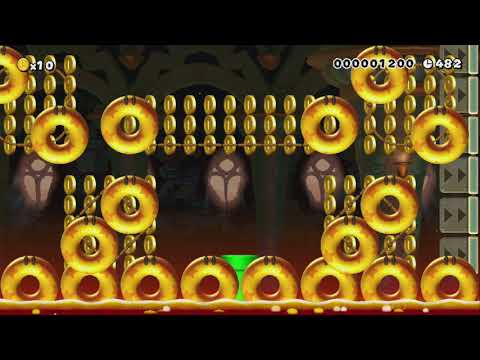 Bowser's Final Castle by Niels - SUPER MARIO MAKER - NO COMMENTARY 1bg