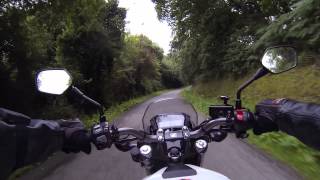 preview picture of video 'Toujours un coin de ciel bleu au bled - Honda NC700S'