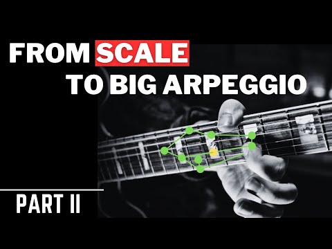 How To Connect Triads With Scales On Guitar Part 2 - Big Arpeggios (Ep. 6)