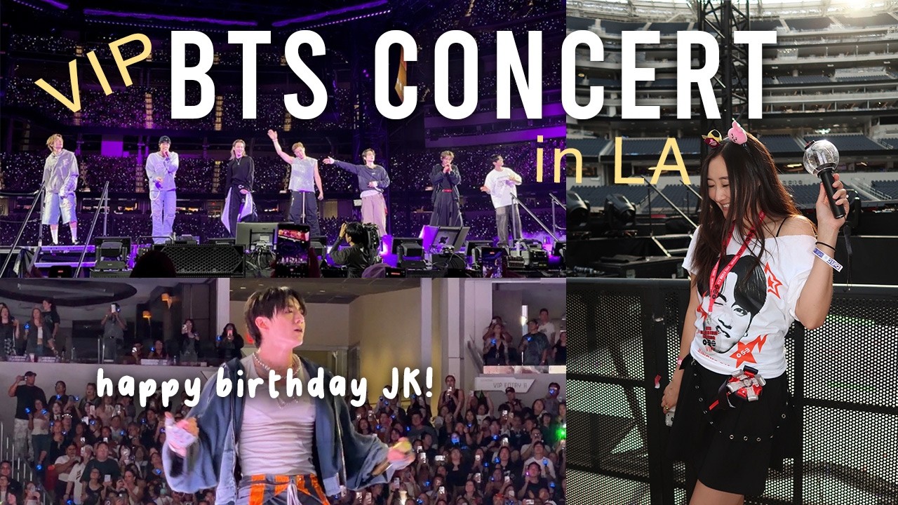 MY FULL VIP BTS CONCERT EXPERIENCE | Arirang in LA 2026 Jungkook's Birthday!