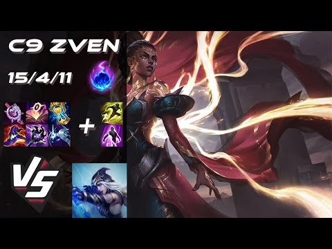 Cloud9 Zven BOTTOM Mel vs Ashe - NA Challenger Patch 26.3