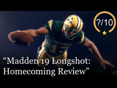 Madden NFL 19 Longshot: Homecoming Review [PS4, Xbox One, & PC]