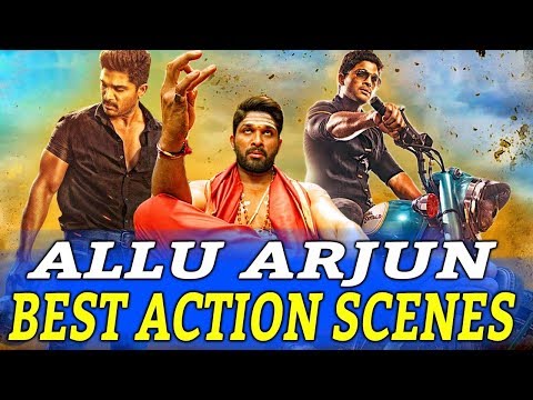 Allu Arjun Best Action Scenes | South Indian Hindi Dubbed Best Action Scenes