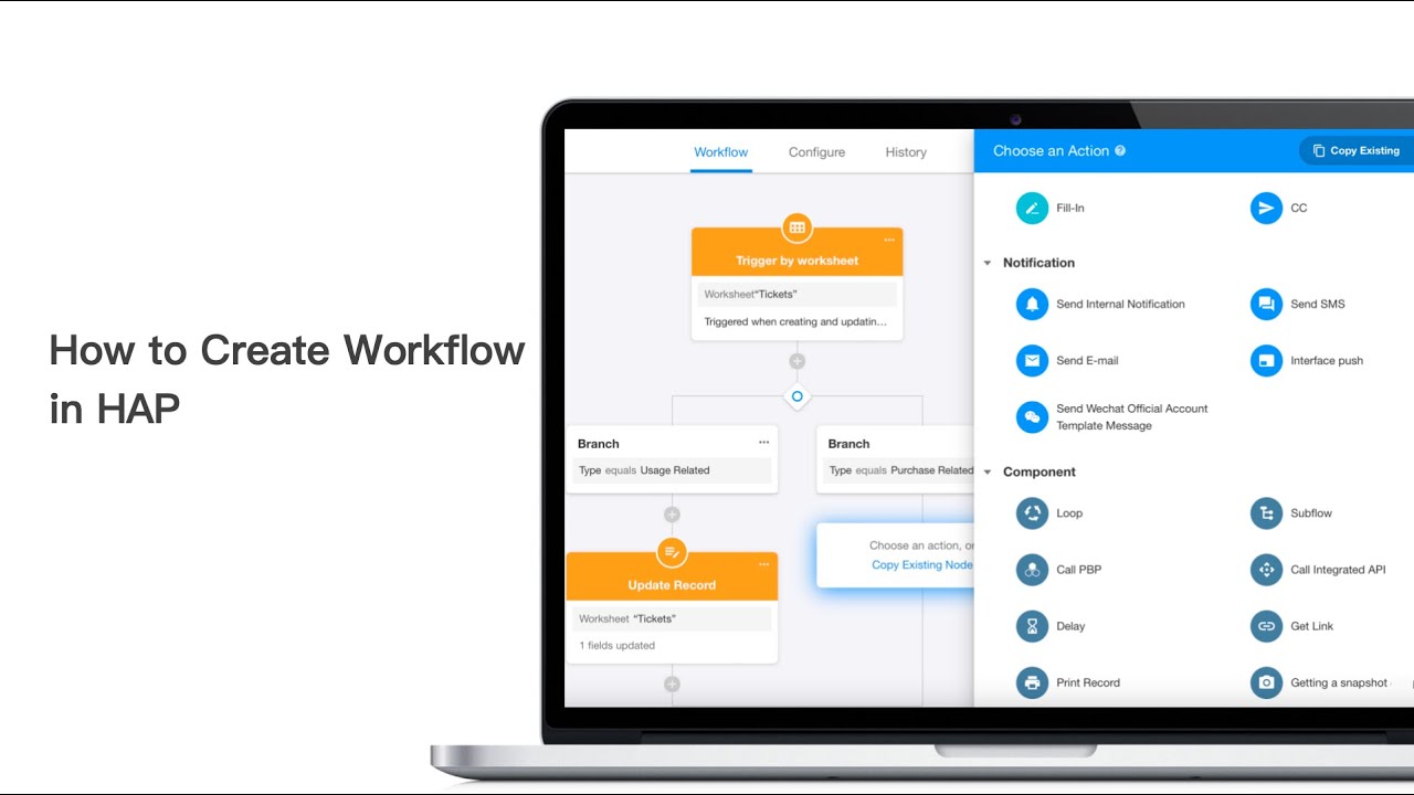 12. Create Workflow