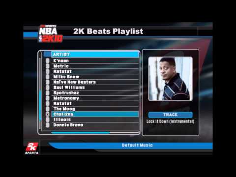 Chali 2na - Lock It Down (Instrumental) (NBA 2K10 Edition)