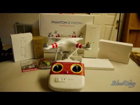 DJI Phantom 2 Vision+ Plus V3 Quadcopter Unboxing Amazon Bundle