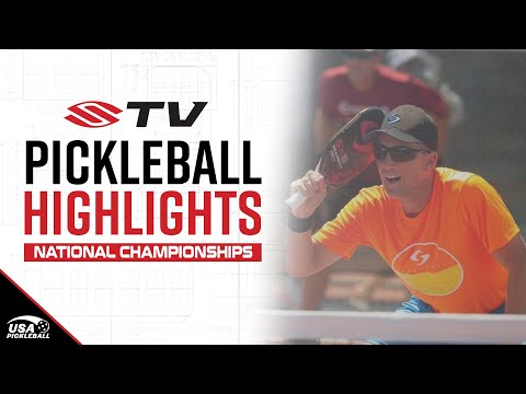 Kevin Booth's Diving Save Pickleball Highlight - USA Pickleball National Championships