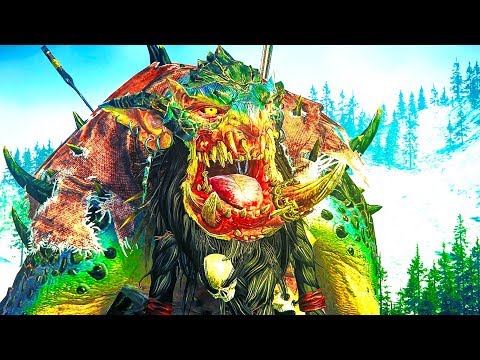 WINTERTOOTH CROWN - Norsca ⚔️ Dwarfs - Total War WARHAMMER Cinematic Battle Movie