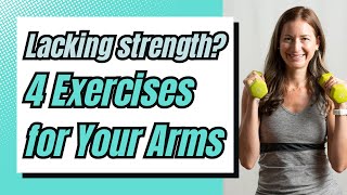 Strengthen Your Arms | Arm Exercises for Strength | Seated Exercises With Weights