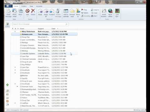 comment retrouver windows live mail