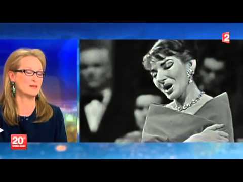 Meryl Streep deeply moved by Maria Callas (2014)