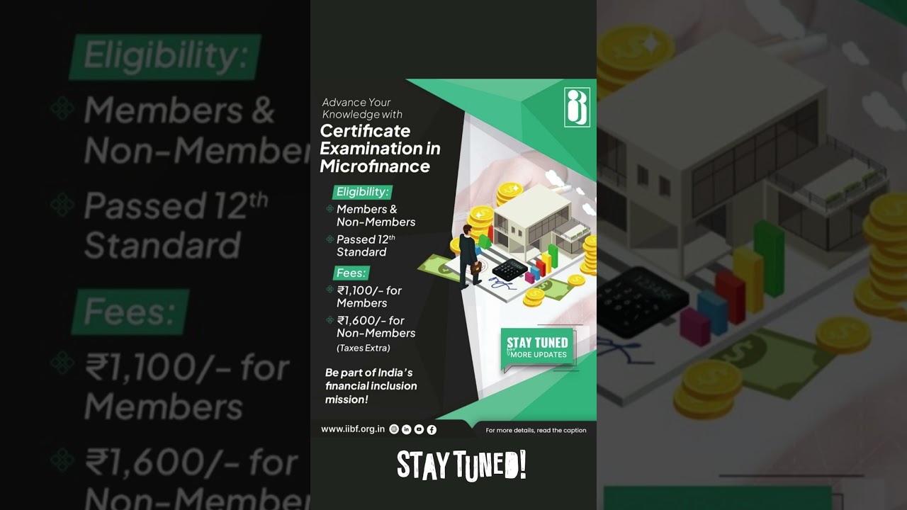 Expand Your Banking Knowledge with IIBF’s Microfinance Certificate! 💡📚