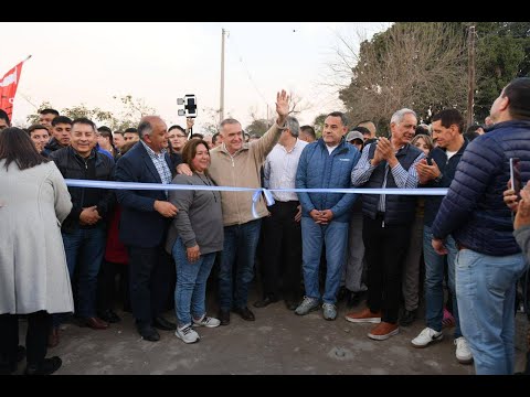 Osvaldo Jaldo | Obras finalizadas y nuevos anuncios de pavimentación en Alto Verde y Los Guchea