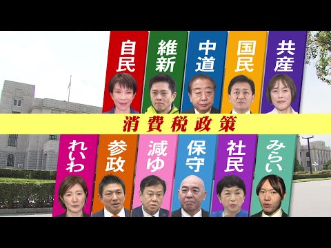 “真冬の超短期決戦”衆院選最大の争点「消費税政策」こぞって“減税”掲げるも 有権者の本音は