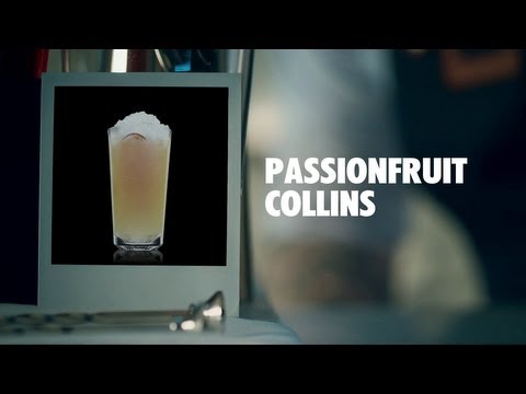 PASSIONFRUIT COLLINS DRINK RECIPE - HOW TO MIX