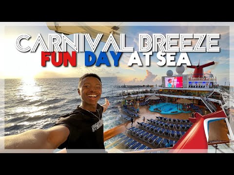 Carnival Breeze Cruise 2022 | Fun Day At Sea | Exploring The Ship | Formal Night