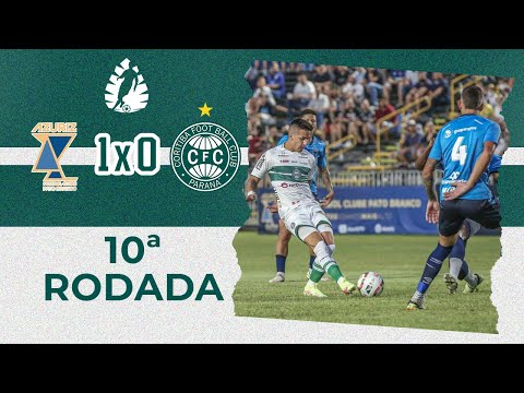 AZURIZ 1 X 0 CORITIBA, COM UMA EQUIPE QUASE TODA RESERVA EM CAMPO O COXA É DERROTADO PELO AZURIZ
