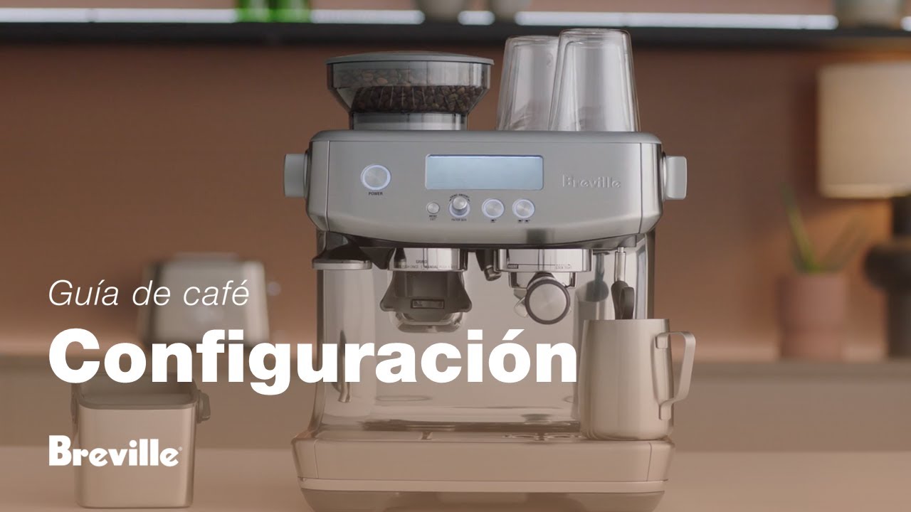 Tutorial de guía de café de Breville - Configuración de la máquina
