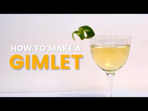How to Roll a Cocktail - Gimlet Recipe | Mixology Technique & Tips