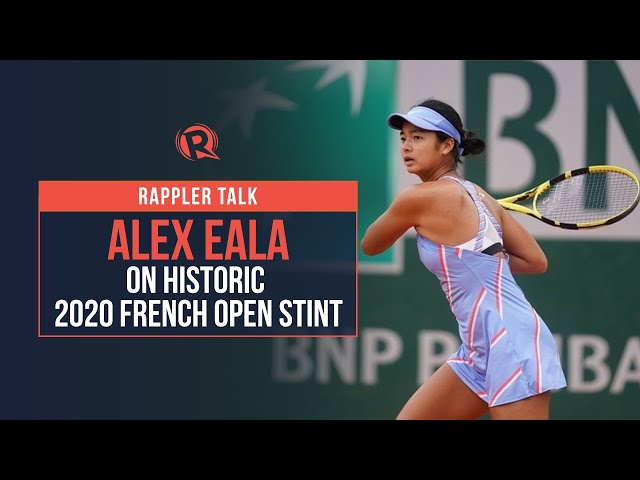 Rappler Talk Sports: Alex Eala on historic 2020 French Open stint