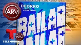 Elvis Crespo comparte video del tema "Bailar" | Al Rojo Vivo | Telemundo
