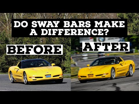 DO SWAY BARS MAKE A BIG DIFFERENCE? C5 Track Car Ep: 11- install, track experience, and review.