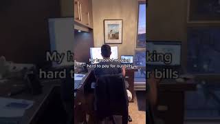 When your husband has a job but you don’t 🤪