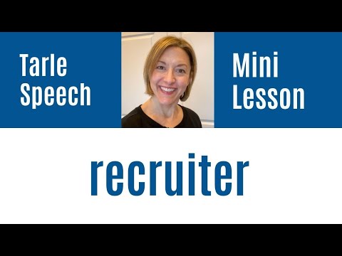 RECRUITERの発音方法 - #SHORTS 英語の発音クイックミニレッスン (How to Pronounce RECRUITER - #SHORTS Quick English Pronunciation Mini Lesson)