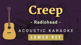 Download lagu Creep - Radiohead [Acoustic Karaoke | Lower Key] mp3