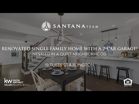 19 TUFTS ST ARLINGTON | Renovated Single-Family Home with a 2-Car Garage