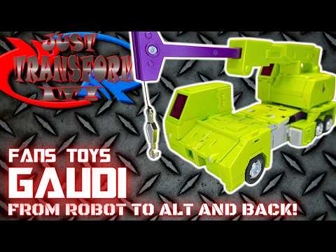 JUST TRANSFORM IT!: Fans Toys Gaudi (Hook)